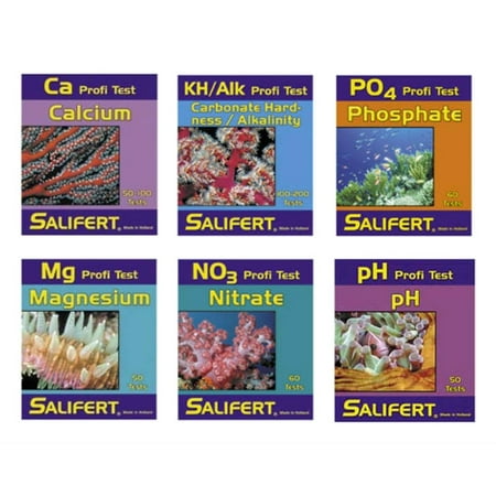Salifert Master Reef Testing Combo Kit - Saltwater Aquariums