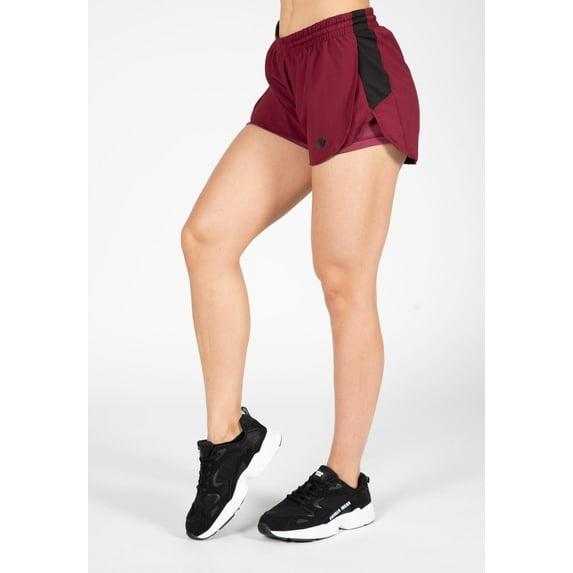 Salina 2-In-1 Shorts - Burgundy