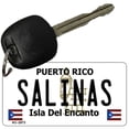 thumbnail image 1 of Salinas Puerto Rico Flag Novelty Aluminum Key Chain KC-2872 3" x 1.5" Key Chain (KC), 1 of 1