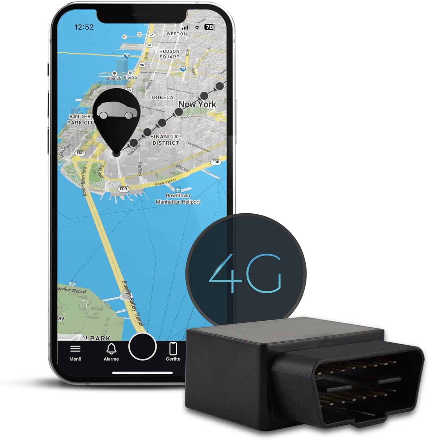 Salind GPS 08 GPS Tracker for Vehicles, Trucks & Transporters OBD 2