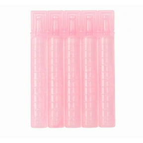 Saline Solution Tubes 5mL, 100 Count Portable Single-Use, Ideal for Contact Lens Rinse