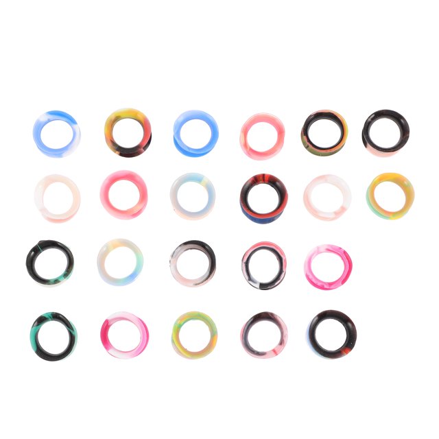 Salinist 11 Pairs Ear Stretching Gauges Tunnels Plug Ear Piercing