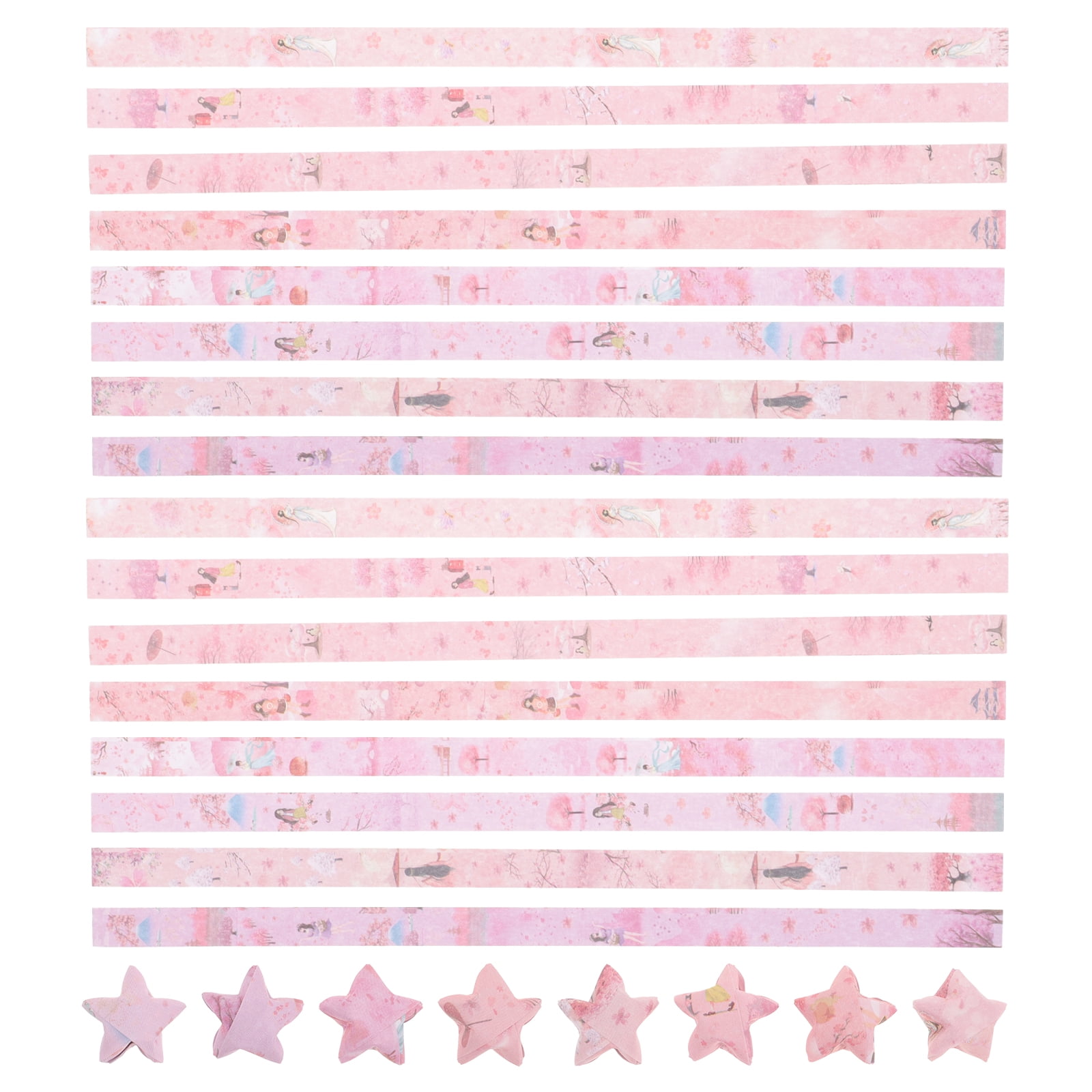 Salinist 540pcs Star Origami Paper Star Paper Strip DIY Origami Stars ...