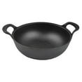 Salinist Iron Saucepan Cast Iron Sauce Pan Stew Pot No Coating Nonstick Cooking Pot Cooking