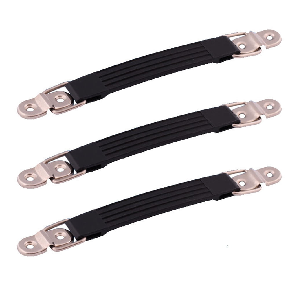 Salinist Vintage Black Drawer Pulls for Wardrobe, Suitcase