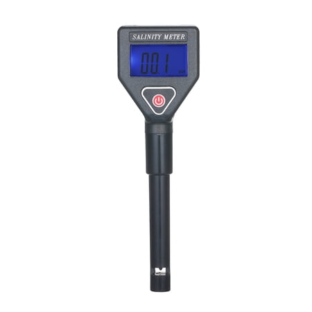 Salinity Meter,Handheld Salinity Meter Salinity Meter Atc Meter Atc Salinometer Salt Saltwater Tester Portable Handheld Salinity Seawater Salinity Portable Salinometer Halometer Salt Xibany
