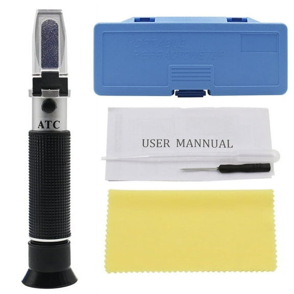Salinity Refractometer Salinometer Sea Water Salt Concentration Tester Meter