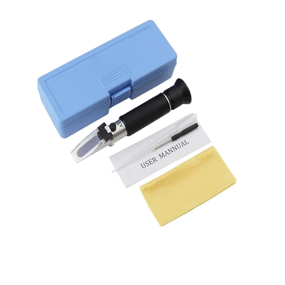 Salinity Refractometer for Aquarium Tester with Dual Scale 0-100% & 1.000-1.070 Saltwater