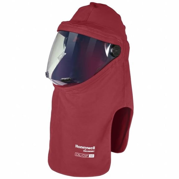 Salisbury Arc Flash Hood,Red FH40PRG-PP