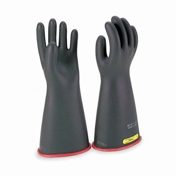 Salisbury Elec Insulating Gloves,Type I,10-1/2,PR1 E114RB/10H