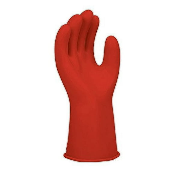 Salisbury Electrical Gloves & Accessories E011R-11 E011 11" Class 0 Rubber Linemen's Electrical Gloves, Size 11, Red
