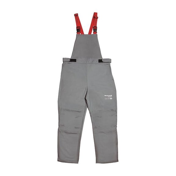 Bib Overalls, 12 cal/sq cm ATPV, XL, 30 in Inseam, Cotton/Nylon, Elastic
