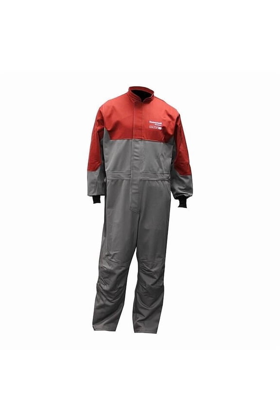 Coverall, 20 cal/sq cm ATPV, XL, 30 in Inseam, Cotton/Nylon, Hook-and-Loop ACCA20RGXL