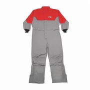 Coverall, 8 cal/sq cm ATPV, L, 30 in Inseam, Cotton/Nylon, Hook-and-Loop ACCA8RGL