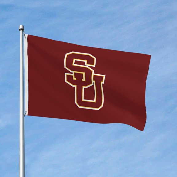 Salisbury- University 3x5 Ft Flag Double Sided Indoor Outdoor Double Stitched Polyester Flag With 2 Grommets-Both Side Can Be Read