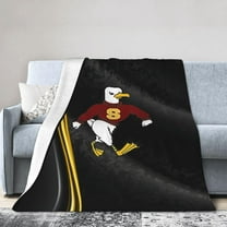 Salisbury- University Fleece Blanket, Very Soft Microfiber Flannel Blanket for Couch Warm and Cozy for All Seasons