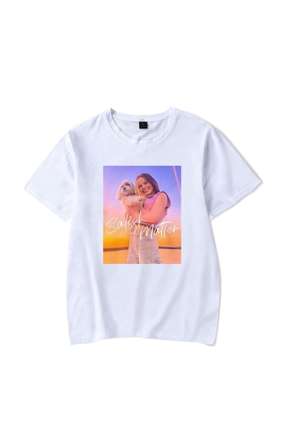 Salish Matter Merch T-shirt Fashion Unisex Role Playing Summer Short Sleeve Street Top T-shirt