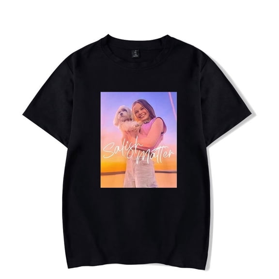 Salish Matter Merch T-shirt Fashion Unisex Role Playing Summer Short Sleeve Street Top T-shirt