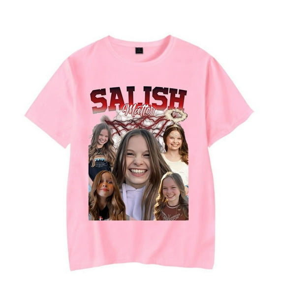Salish Matter Merch T-shirt Unisex Fashion Trendy Short Sleeved Shirt Sportswear Street Shirt Cool Top