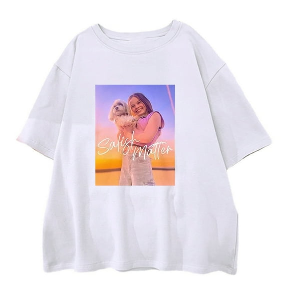 Salish Matter T-shirt Merch Women Men Casual Streetwear Printed Trend Fashion Summer Tops Tee