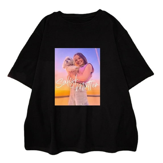 Salish Matter T-shirt Merch Women Men Casual Streetwear Printed Trend Fashion Summer Tops Tee