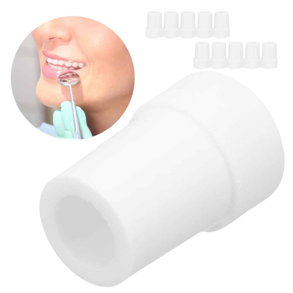 Saliva Ejector Converter, Saliva Ejector Connector White For Tooth