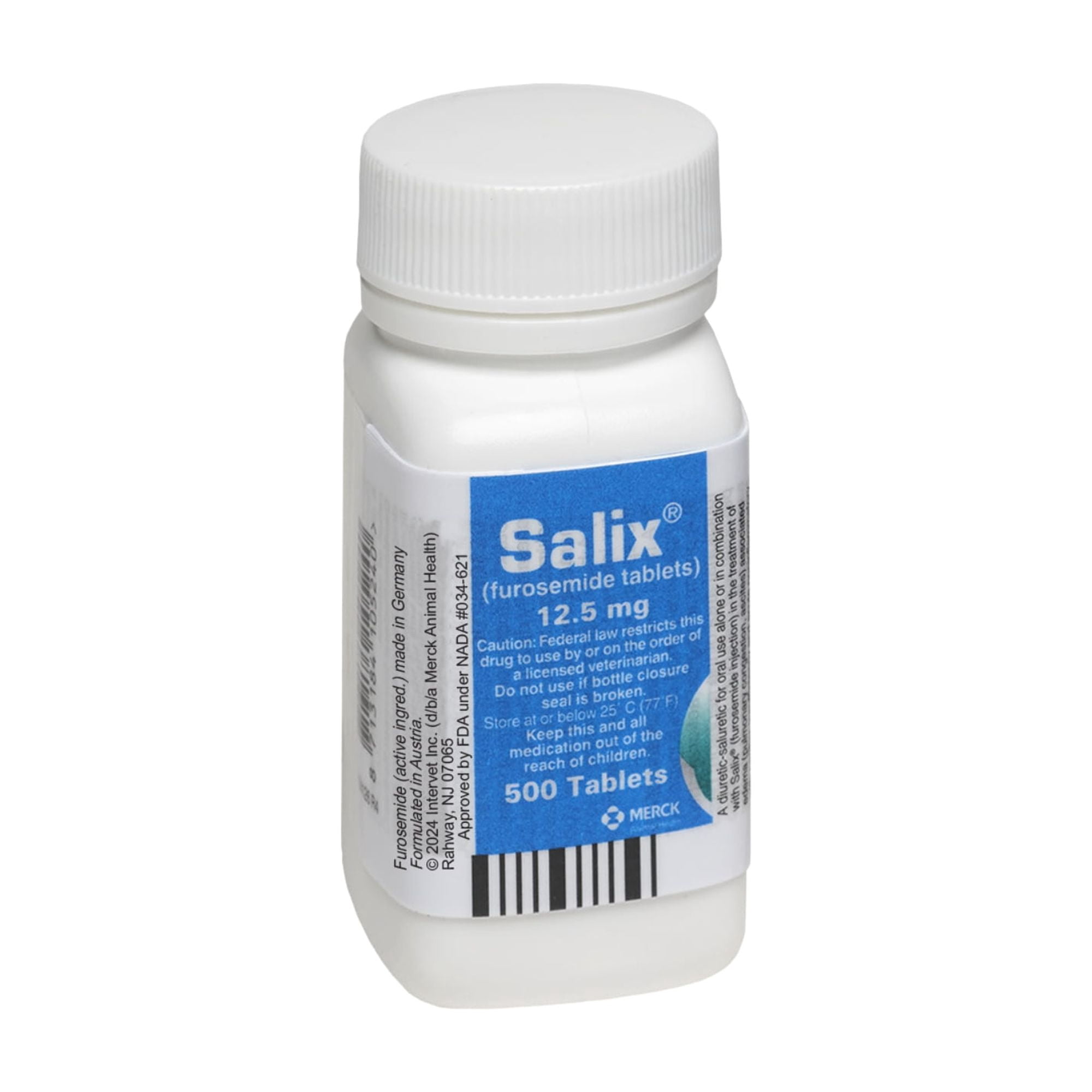 Salix (furosemide) Tablets 12.5 mg