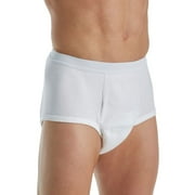 Salk Men's Halo Shield Briefs - Light Incontinence Odor Absorbing Underwear - Small