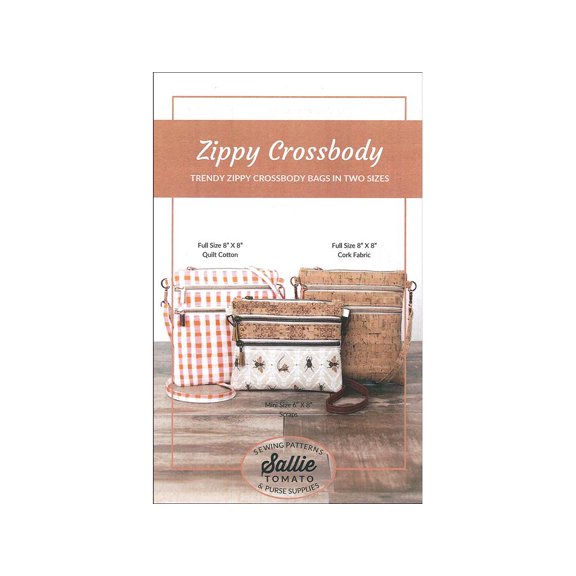 Sallie Tomato Zippy Crossbody Bags Pattern