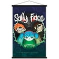 thumbnail image 1 of Sally Face - A Dark Mystery Is Unfolding Wall Poster with Magnetic Frame, 22.375" x 34", 1 of 5