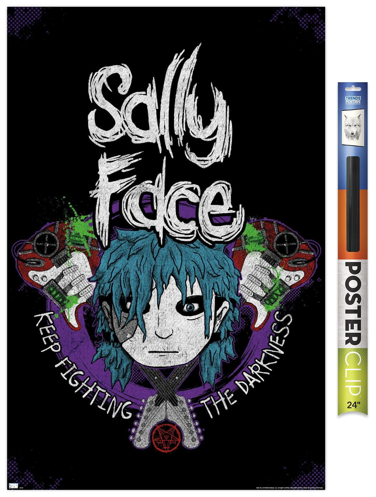 Sally-Face-Crossed-Guitars-