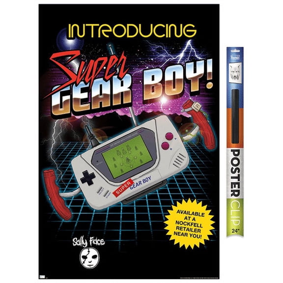 Sally Face - Super Gear Boy Wall Poster, 22.375" x 34"