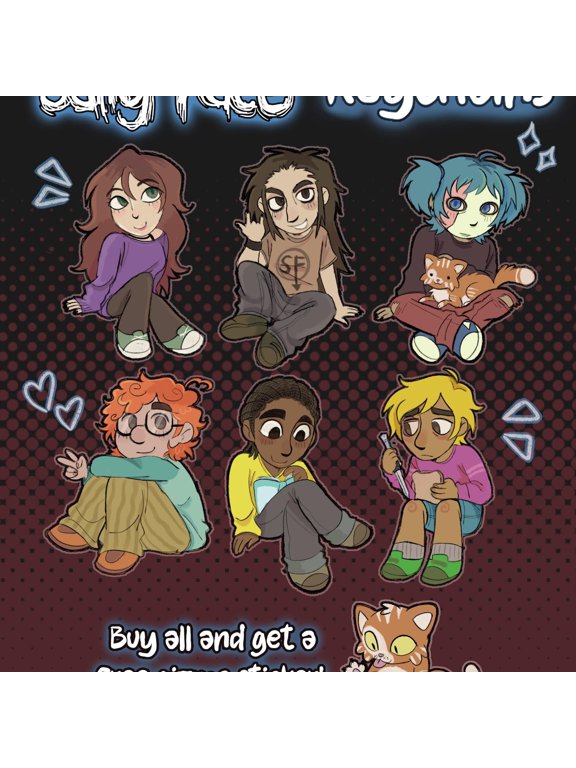 Sally Face game Acrylic Keychain - Random Design