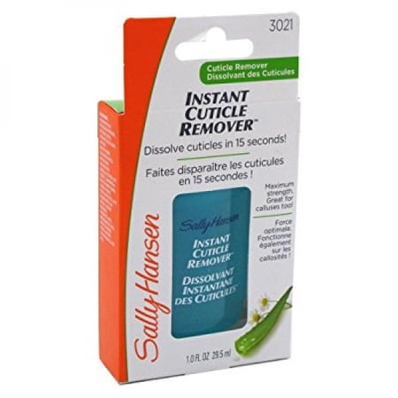 Sally Hansen Instant Cuticle Removerâ„¢, Nail Treatment, Fast Drying, Contains Aloe and Chamomile