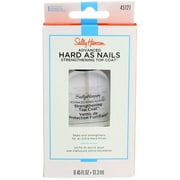 Sally Hansen Advanced Hard As Nails Nail Strengthener Top Coat Liquid, Clear, 2.1 ounces (2 pack) (Bundle)