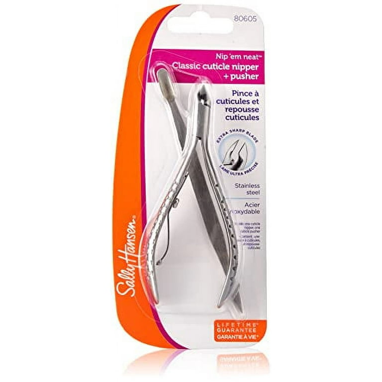 Sally Hansen Beauty Tools Nip em Neat Cuticle Nipper Pusher
