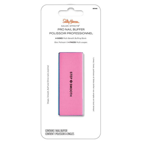 Sally Hansen Salon Effects Pro Nail Buffer 4-Sided Multi-Benefit Buffing Block