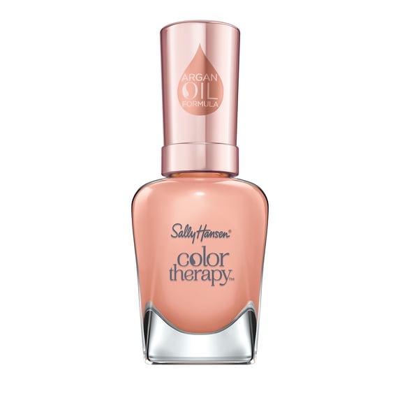 Sally Hansen Color Therapy Nail Color, Couple's Massage, 0.5 oz, Color Nail Polish, Nail Polish, Nail Polish Colors, Restorative, Argan Oil Formula, Instantly Moisturizes