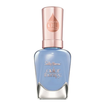 Sally Hansen Color Therapy Nail Color Polish, Dressed To Chill, 0.5 oz, Argan Oil Formula