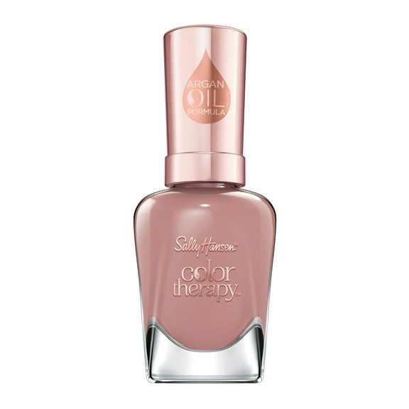 Sally Hansen Color Therapy Nail Color Polish, Eiffel in Love, 0.5 fl oz, Restorative, Argan Oil Formula