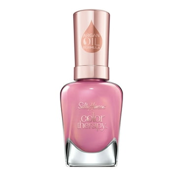 Sally Hansen Color Therapy Nail Color Polish, Mauve Mantra, 0.5 fl oz, Restorative, Argan Oil Formula