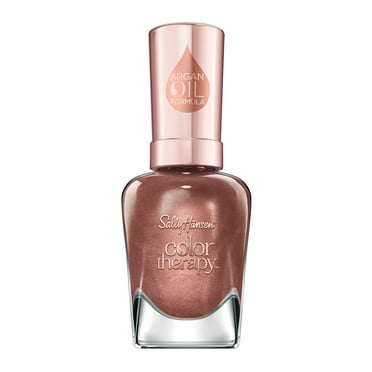 Sally Hansen Color Therapy Nail Color Polish, Raisin The Bar, 0.5 fl oz, Restorative, Argan Oil Formula