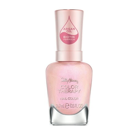 Sally Hansen Color Therapy Nail Polish, Epink Journey, Argan Oil & Biotin Formula
