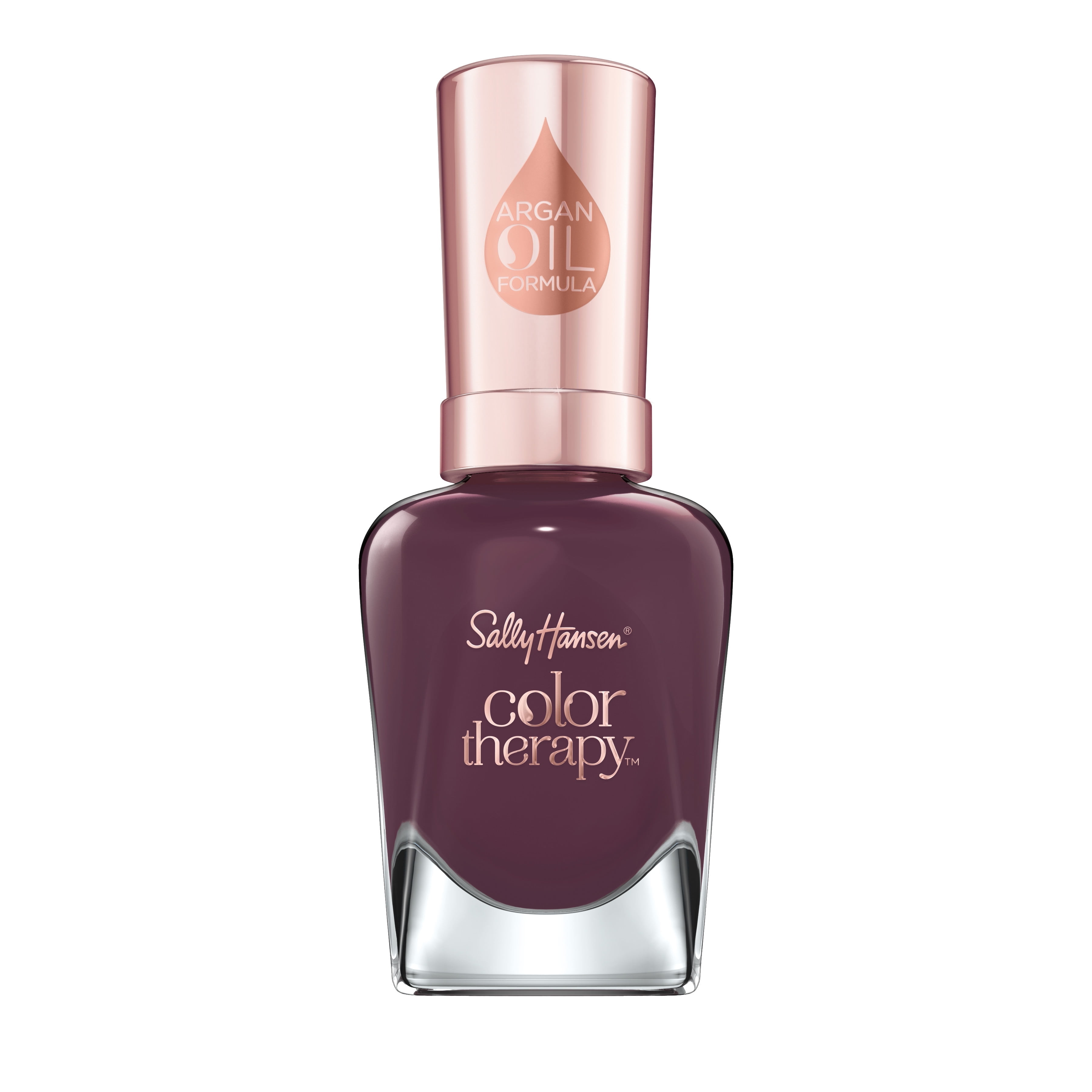 Sally Hansen Color Therapy Nail Polish, Exotic Acai, .5 fl Oz