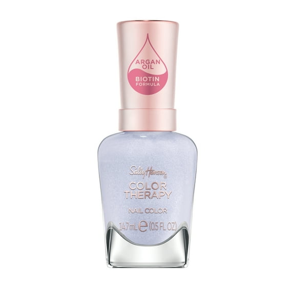 Sally Hansen Color Therapy Nail Polish, Lovely Lavender, Argan Oil & Biotin Formula