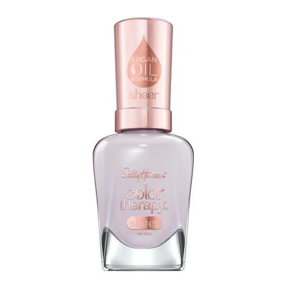 Sally Hansen Color Therapy (Sheer Nail Color), Give Me A Tint, 0.5 Oz, Color Nail Polish, Nail Polish, Nail Polish Colors, Restorative, Argan Oil Formula, Instantly Moisturizes