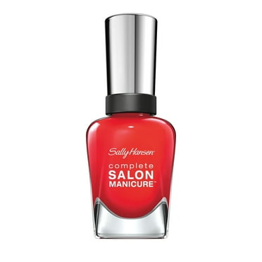 Sally Hansen Complete Salon Manicure, All Fired Up, 0.5 Ounce