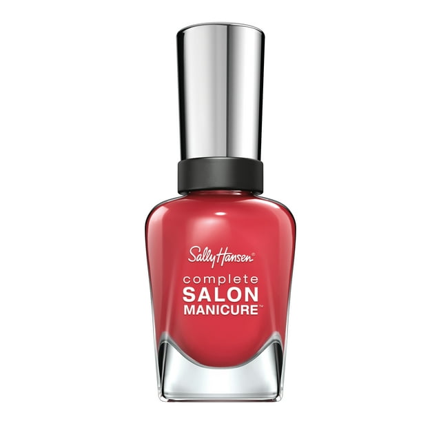 Sally Hansen Complete Salon Manicure Nail Color, Scarlet Lacquer