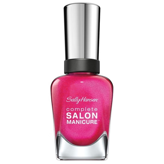 Sally Hansen Complete Salon Manicure Nail Polish, Back To The Fuchsia