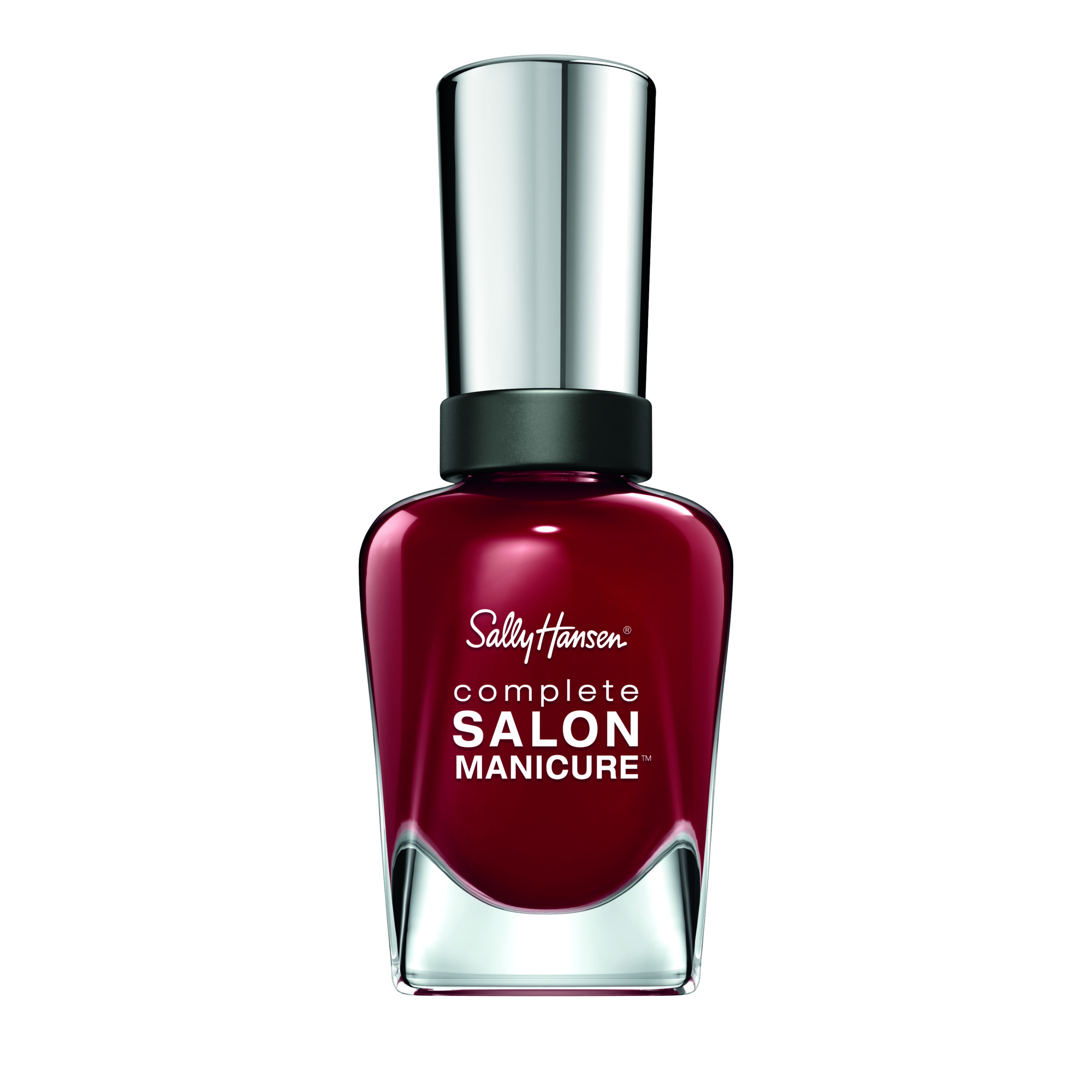 Sally Hansen Complete Salon Manicure Nail Polish, Red Zin - image 1 of 2